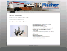 Tablet Screenshot of fischer-adt.de
